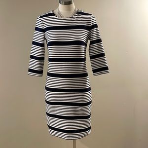WOW stunning black and white sheath dress